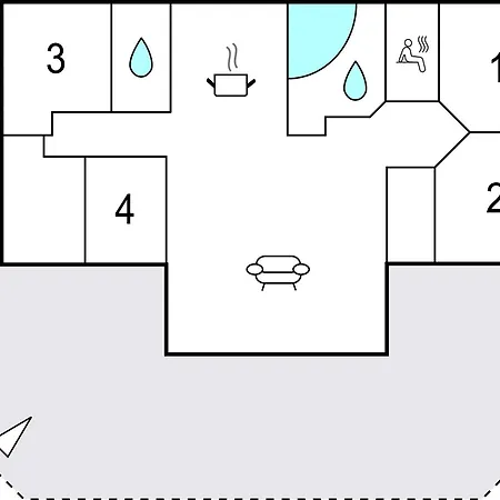 Gorgeous In With Kitchen בית נופש